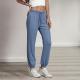 Womens Casual Solid-Colored Ice Silk Sports Trousers
