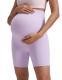 Maternity Capri Yoga Pants High-waisted Belly-supporting Seamless