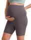 Maternity Capri Yoga Pants High-waisted Belly-supporting Seamless