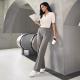 Womens High-Waisted Stretchy Work Business Casual Pants