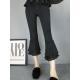 Spliced Mesh Cutout Versatile Casual Pants