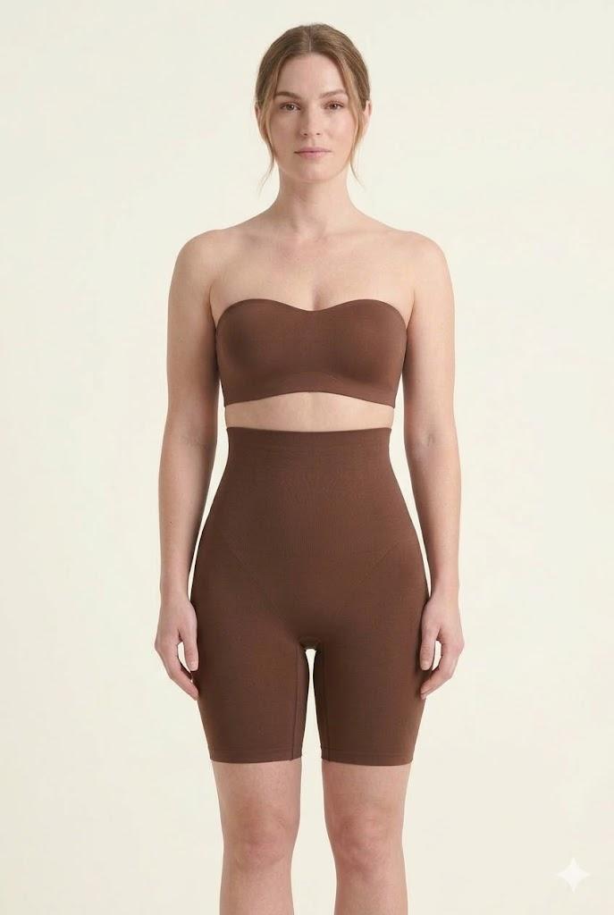 Shapewear For Women - High-Waisted Shapewear Tummy Control Shorts, Thigh Slimmer, Underwear For Women