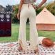 Summer Loose Casual Trousers Resort-style Designer Pants