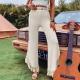 Summer Loose Casual Trousers Resort-style Designer Pants