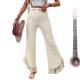 Summer Loose Casual Trousers Resort-style Designer Pants