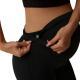 Maternity High Waist Flared Leg Pants  Tummy Support Butt Lifting Legging Style Casual Trousers For Fall Winter