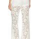 Spicy Girl High-Waist Patchwork Mesh Straight-Leg Trousers