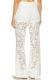 Spicy Girl High-Waist Patchwork Mesh Straight-Leg Trousers