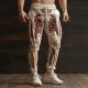 Womens 3D Digital-Print Sports Yoga Pants