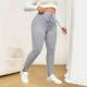 Womens Yoga Wear Tight-Fit High-Waist Base-Layer Fitness Pants