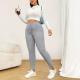 Womens Yoga Wear Tight-Fit High-Waist Base-Layer Fitness Pants