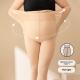 Womens Leg-Enhancing Tights Lightweight Fleece Base-Layer Pantyhose For Spring
