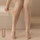 Womens Leg-Enhancing Tights Lightweight Fleece Base-Layer Pantyhose For Spring