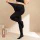 Womens Leg-Enhancing Tights Lightweight Fleece Base-Layer Pantyhose For Spring