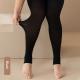 Womens Leg-Enhancing Tights Lightweight Fleece Base-Layer Pantyhose For Spring