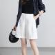 Summer White Tencel Linen Shorts