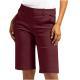 Womens Twill Capri-length Casual Bottom Pants