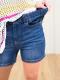 Large-pocket Solid-color Casual Shorts Womens New Stylish Versatile Design