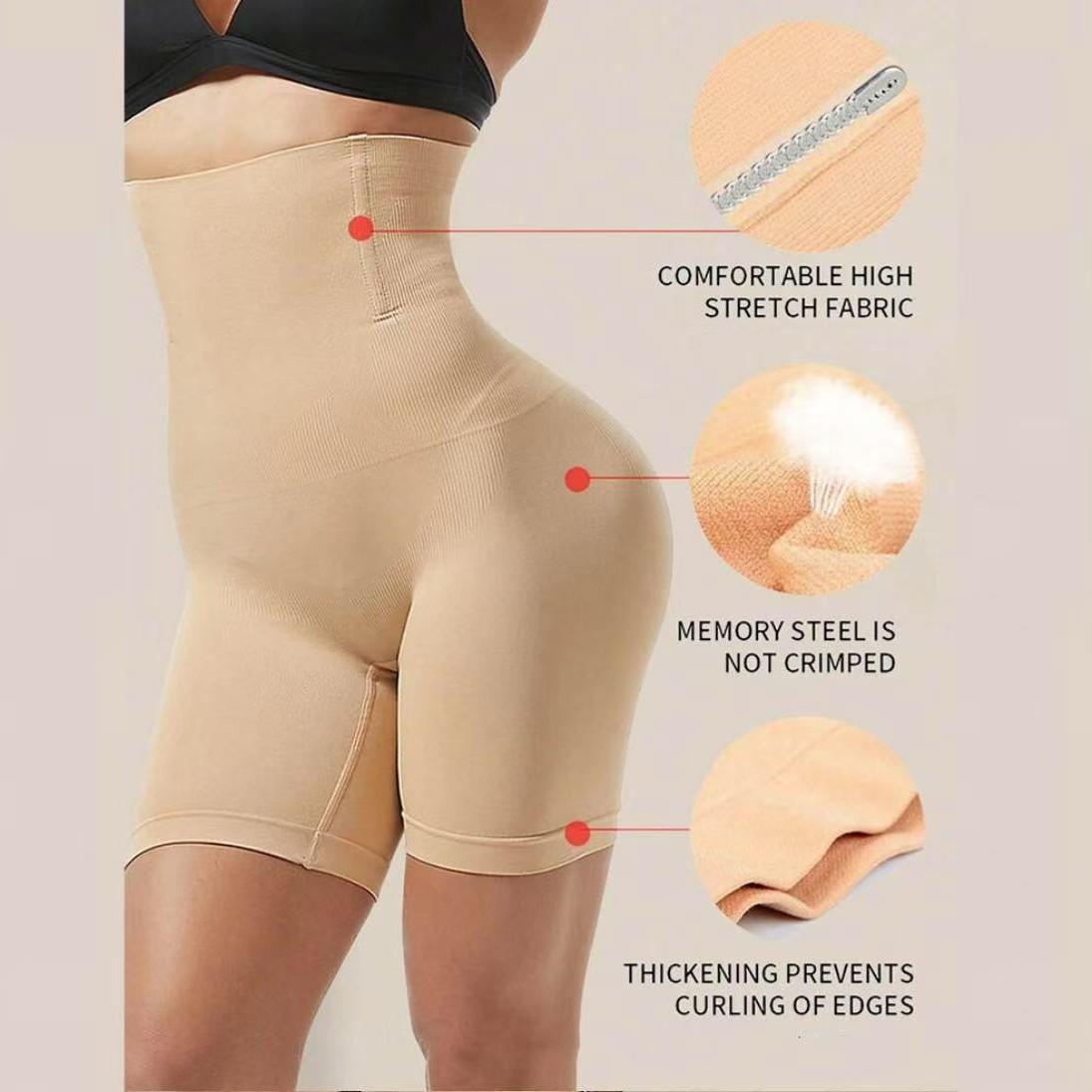 High-waisted Tummy-control Panties With Strong Tummy-slimming And Butt-lifting Effects