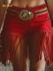 Womens Casual Sexy Tassel Mini Skirt With A Sheath Fit