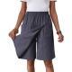 Solid Color Multicolor Pocket Ladies Casual Pants