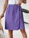 Solid Color Multicolor Pocket Ladies Casual Pants