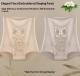 Seamless Shaping Tummy-Control Panties Embroidered Waist-Cinching Pants