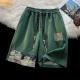 Five-Point Shorts Mens Short Trousers Sports-Casual Running Ice-Silk Quick-Drying Beach Pants Capris Outerwear