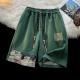 Five-Point Shorts Mens Short Trousers Sports-Casual Running Ice-Silk Quick-Drying Beach Pants Capris Outerwear