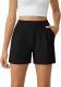 Stylish High-waisted Casual Versatile Womens Summer Fitness Shorts With Pockets