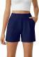 Stylish High-waisted Casual Versatile Womens Summer Fitness Shorts With Pockets