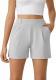 Stylish High-waisted Casual Versatile Womens Summer Fitness Shorts With Pockets