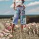 Womens Retro Floral Print Casual Shorts