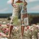 Womens Retro Floral Print Casual Shorts