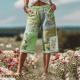 Womens Retro Floral Print Casual Shorts