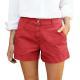 Womens High-Waisted Casual Bermuda Shorts