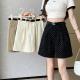Womens Workwear Pants High-Waist Wide-Leg Pants