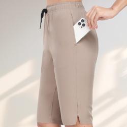Lightweight Fifth-length Pants Comfortable Mid-length Style