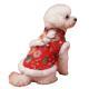 Traditional Chinese-style Vintage-print Pet New Year Outfit