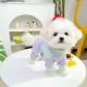 Pet Dog Clothes SpringSummer Ice Silk Cooling Four-Piece Suit