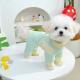 Pet Dog Clothes SpringSummer Ice Silk Cooling Four-Piece Suit