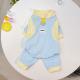 Pet Dog Clothes SpringSummer Ice Silk Cooling Four-Piece Suit