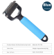 Pet Hair Comb-Large Blue-1 Patent