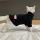 Autumn Double-sided Fleece Hairless Cat Clothes