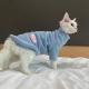 Autumn Double-sided Fleece Hairless Cat Clothes