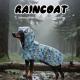 Dog Raincoat Waterproof Hoodie Pet Clothing Outdoor Dog Walking Shell Jacket
