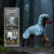 Dog Raincoat Waterproof Hoodie Pet Clothing Outdoor Dog Walking Shell Jacket