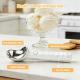 Heated Ice Cream Scoop Rechargeable Ice Cream Scooper With ON OFF Safety Switch, Ergonomic Nonstick Grip Handle For Gelato, Sorbet, Cookie Dough, Melon, Yogurt