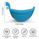 New Silicone Egg Poacher  Poached Egg Silicone Egg Cooker Gondola Boat Egg Silicone Poacher For Cooking Eggs Kitchen Egg Cooker, Perfect Egg Maker Egg Shape Design Maker, Egg Kitchen Gadgets