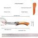 Hand-forged Boning Knife And Chefs Knife